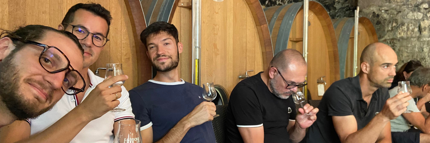 Dégustation des produits de la maison Ferroni